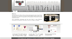 Desktop Screenshot of gutzeit-metallbau.de